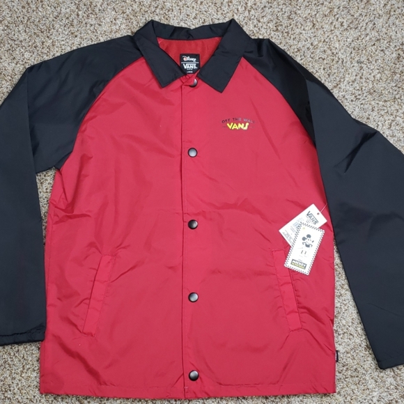 vans mickey mouse jacket